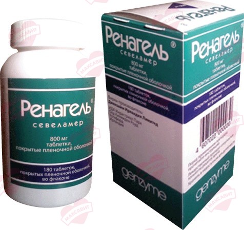 [0105914] Ренагель 800мг №180 - Genzyme CO Sanofi US
