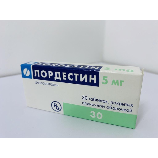 [0102794] Лордестин 5мг №30 шахмал - Gedeon Richter Plc