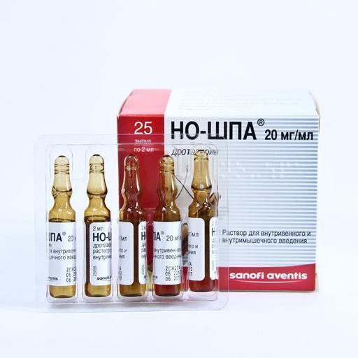 [0100898] Но-шпа 20мг/мл-2мл №25 тарилга - Sanofi-Aventis Private