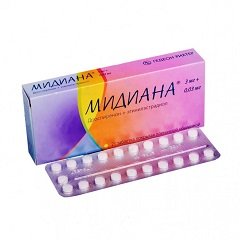 [0103311] Мидиана 0.3мг+0.03мг №1 бүрхүүлтэй шахмал - Gedeon Richter Plc