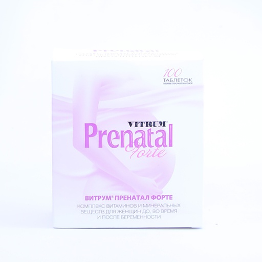 [0200168] Витрум Пренатал форте №100 шахмал - Unipharm Inc