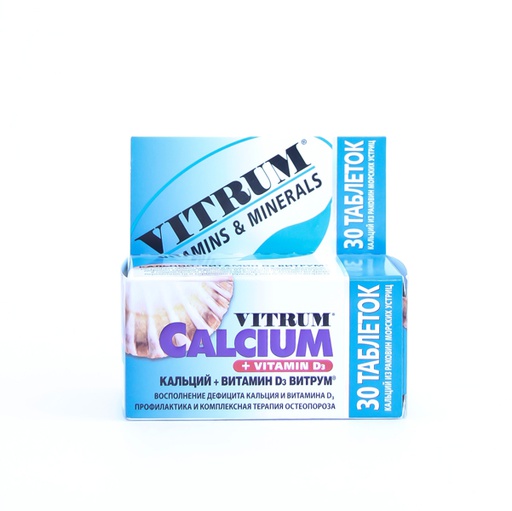 [0200176] Витрум Са+Д3 №30 шахмал - Unipharm Inc