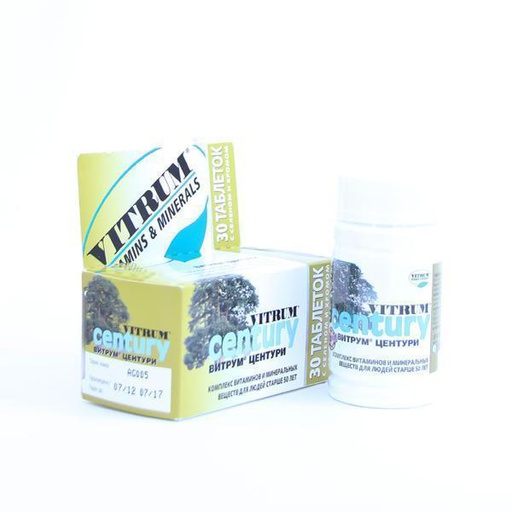 [0200154] Витрум Центури №30 шахмал - Unipharm Inc
