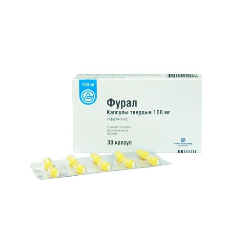 [0105081] Фурал 100мг №30 капсул - Alkaloid