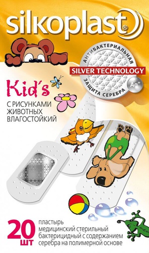 [0304116] Хуруу лент Silkoplast kids №20 - Reckitt Benckiser Healthcare