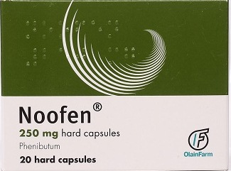 [0102911] Ноофен 250мг №20 капсул - JSC Olainfarm