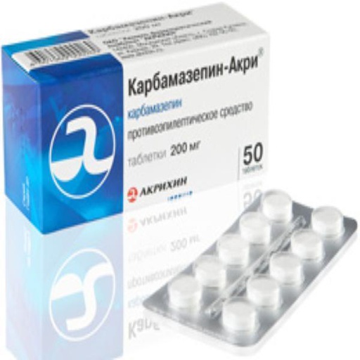 [0100078] Карбамазепин-Акри 200мг №50 шахмал - SANTO member of Polpharma group