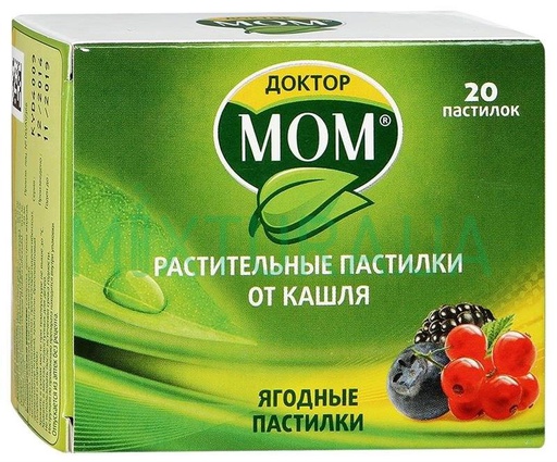 [0100459] Доктор мом /бөөрөлзгөнө/ №20 хүлхдэг шахмал - Johnson & Johnson LLC