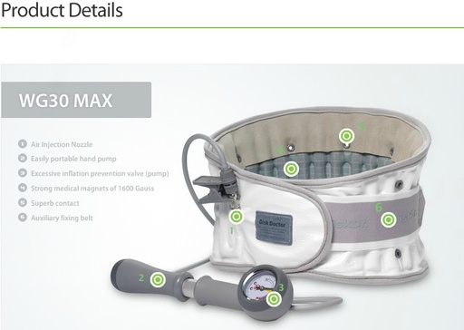 [0304073] Нурууны бүс хийлдэг WG30 L - Disk Dr Co.,Ltd