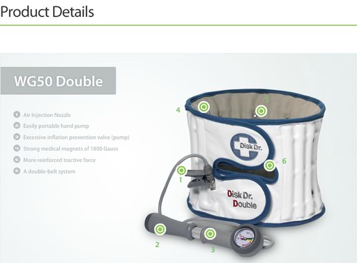 [0304074] Нурууны бүс хийлдэг WG50 L - Disk Dr Co.,Ltd