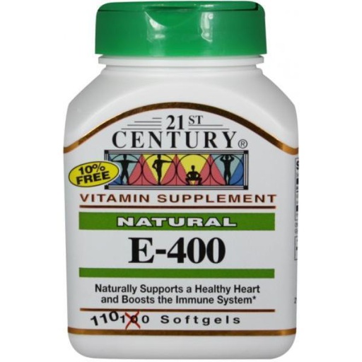 [0200271] Витамин Е 400мг №110 капсул - 21st Century Health Care, Inc