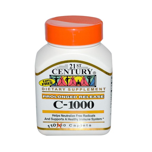 [0104788] Витамин С 1000мг №110 шахмал - 21st Century Health Care, Inc