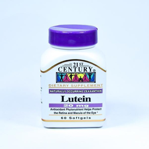 [0200388] Лутейн 20мг №60 капсул - 21st Century Health Care, Inc